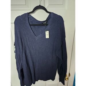 Express Navy Blue Size Large Sweater NWT